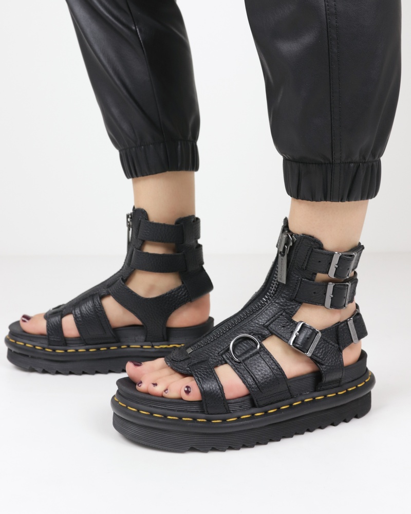 Dr. Martens Olson Sandalen  - zwart