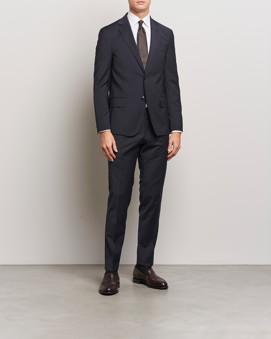 Oscar Jacobson Damien Trousers Navy