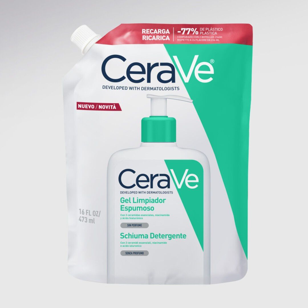 CERAVE  CeraVe Recarga Gel Espuma de Limpeza - 473ml