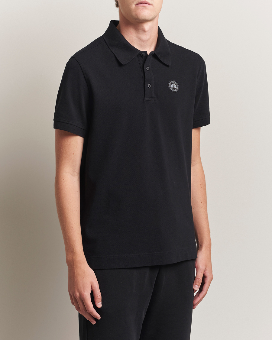 Canada Goose Black Label Beckley Polo Black