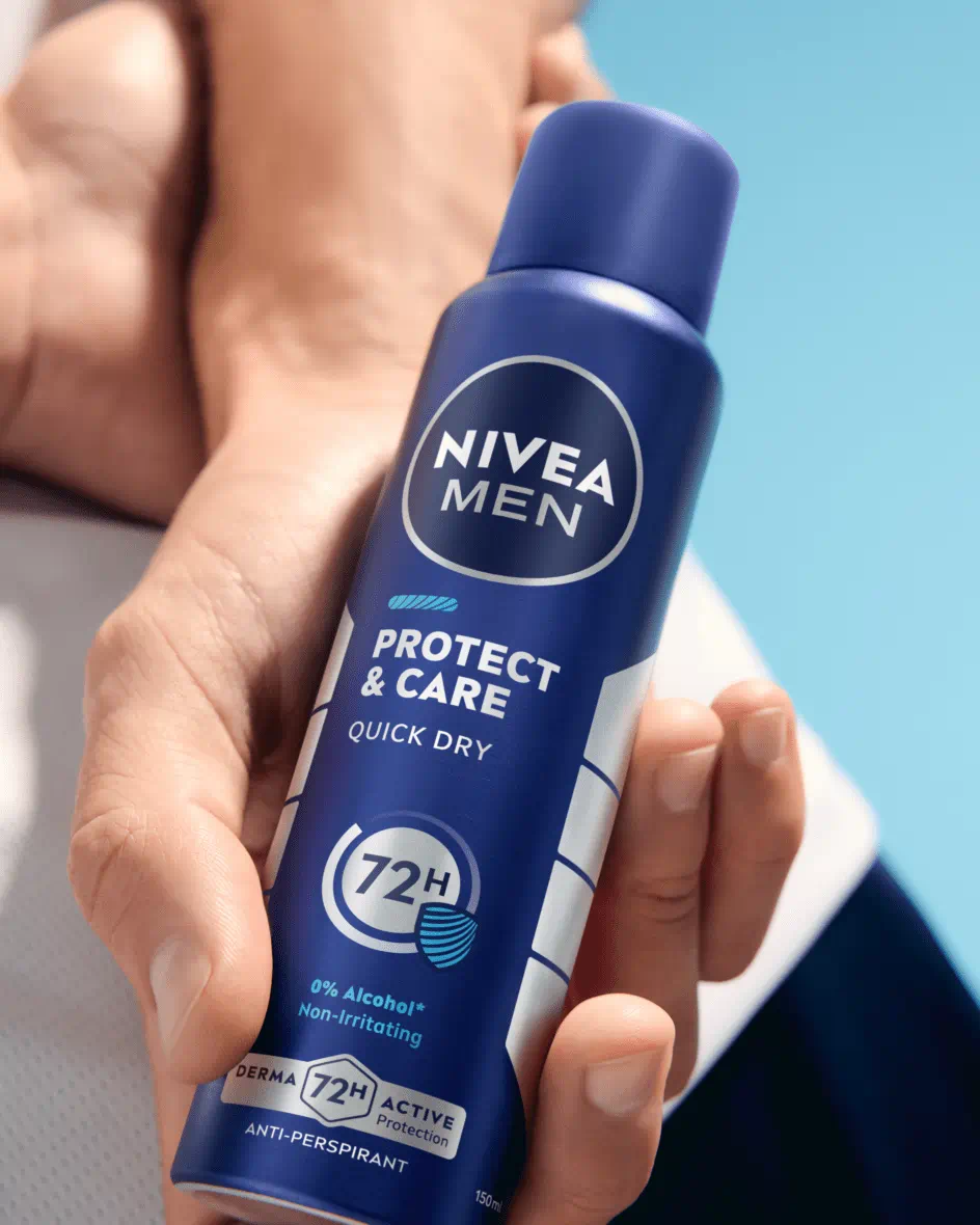 DÉODORANT ANTI-TRANSPIRANT 72H HOMME SPRAY PROTECT & CARE