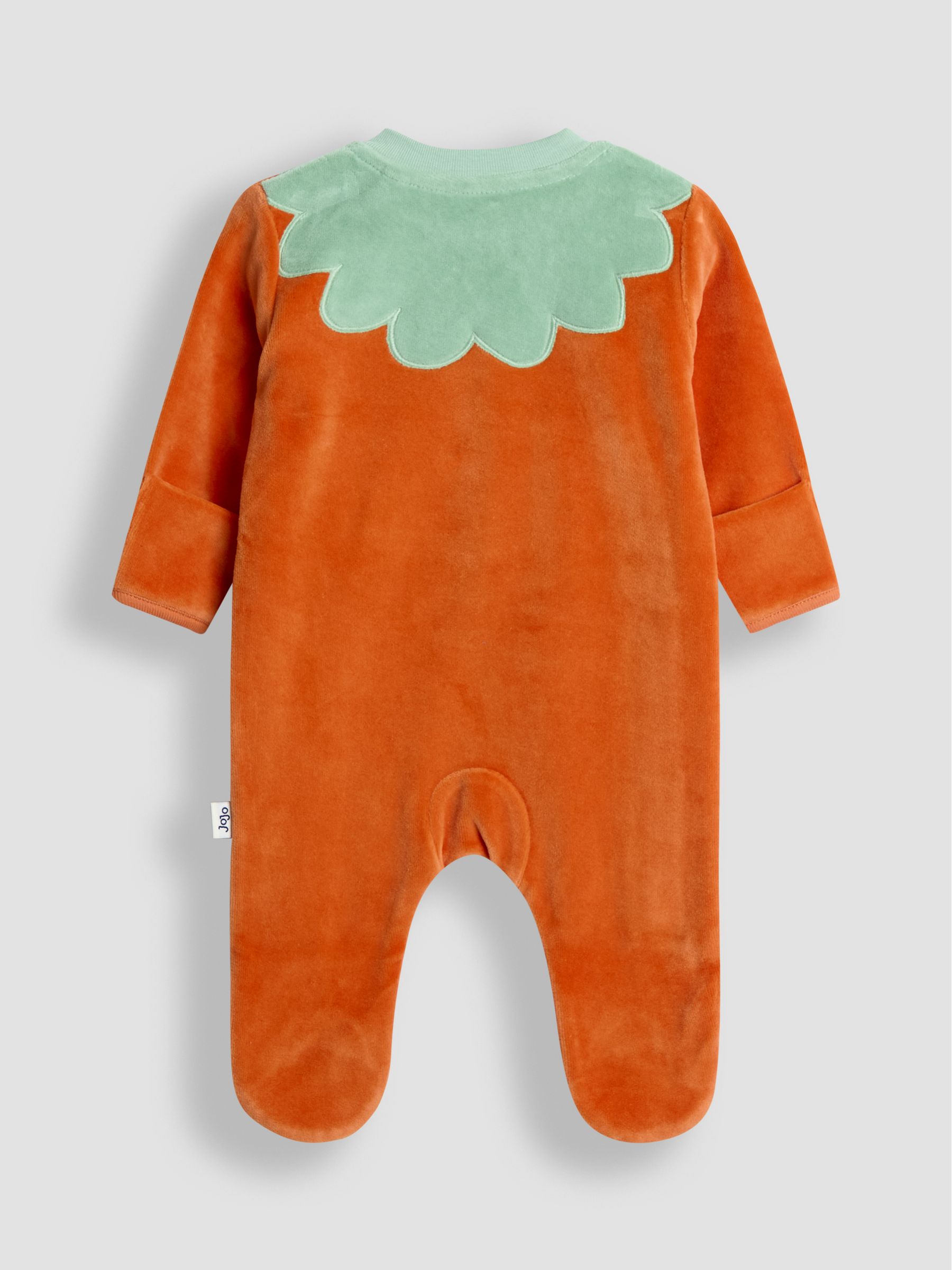 JoJo Maman Bébé Velours All-in-one & Hoeden Set