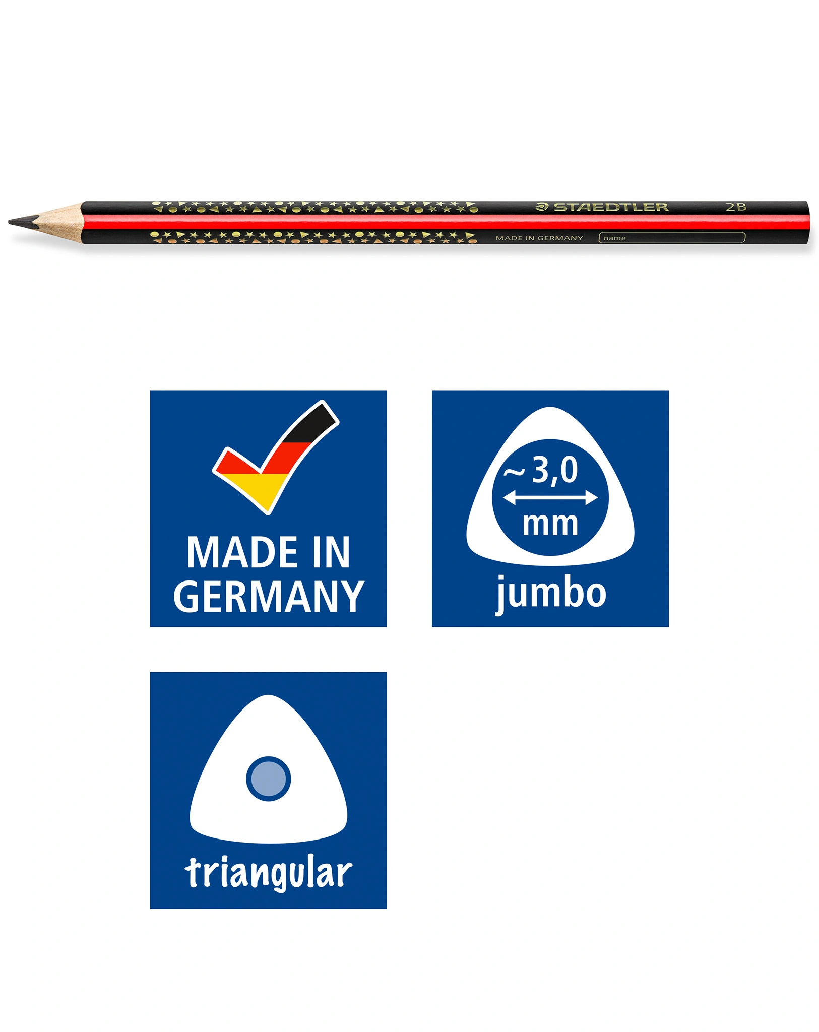 1285 1BK2 Bleistift jumbo 2er-Pack
