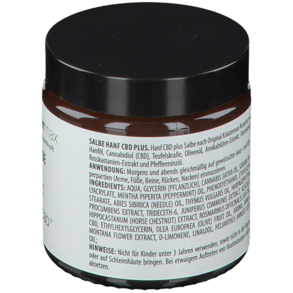 Kräutermax® Hanf CBD+ Salbe