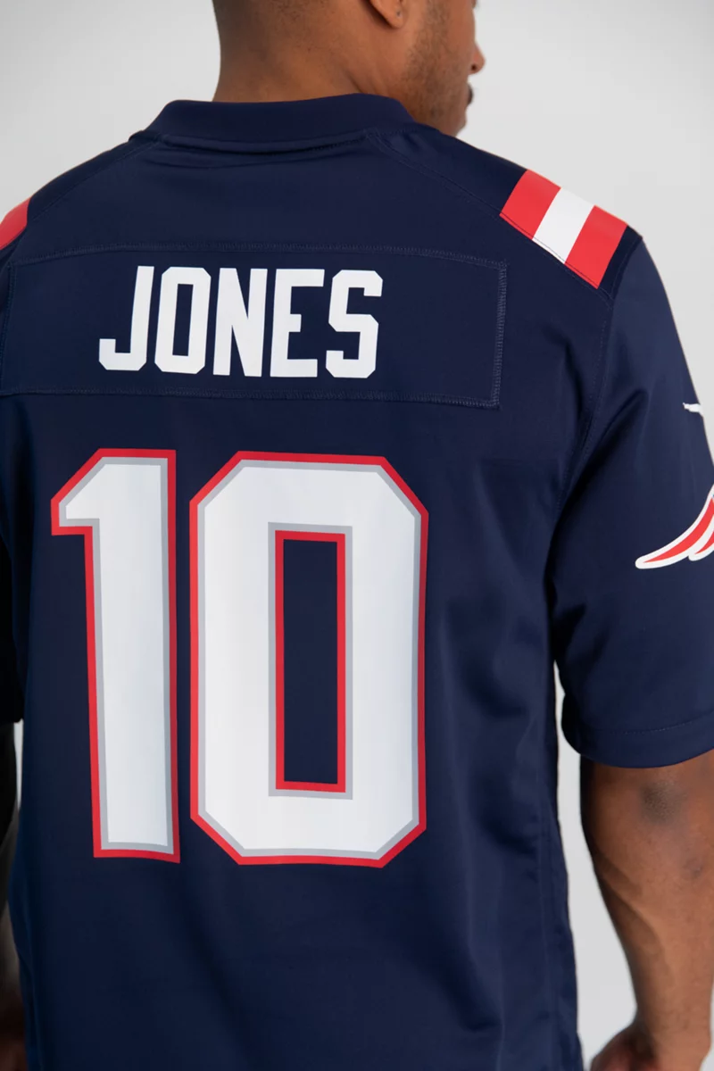 Nike New England Patriots Mac Jones Home Herren American Football Trikot 2324