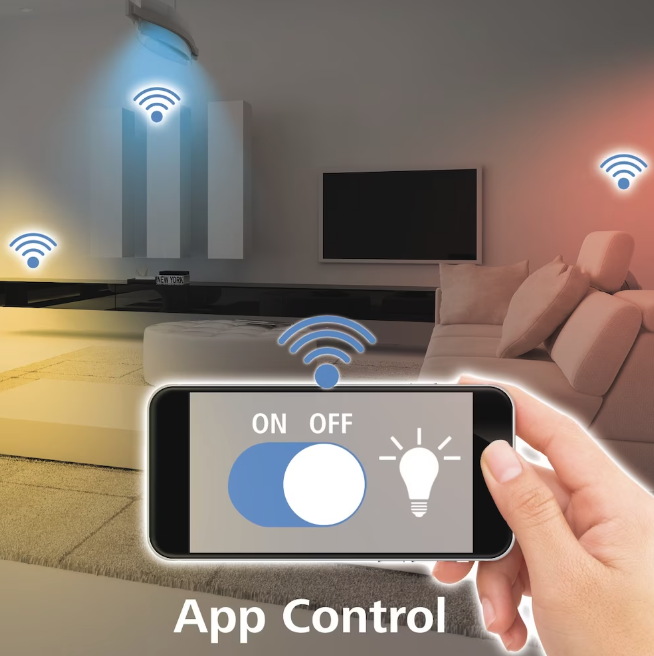 WLAN LED Lampe Dimmbare WiFi Glühbirne mit App Steuerung für iOS/Android GU10 / 5.5W (176585) - Warmweiss / Tageslicht