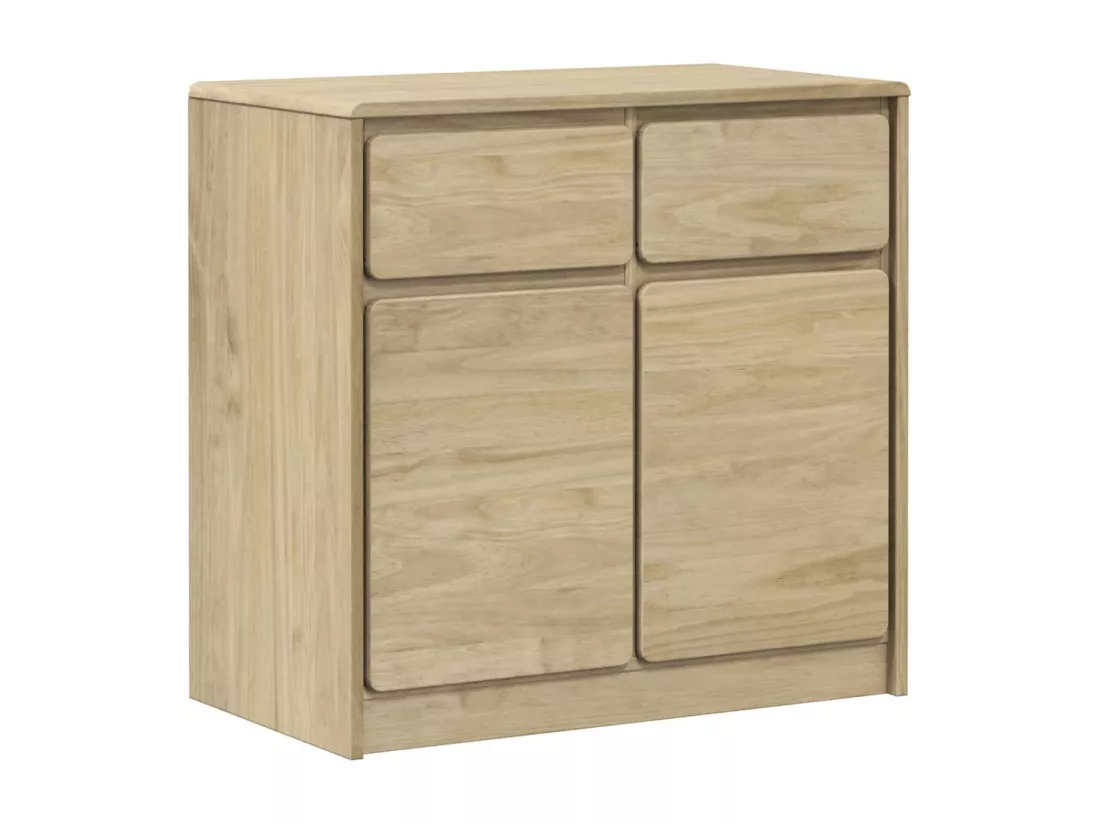 Buffet SAUDA chêne 80x43x75,5 cm bois massif de pin