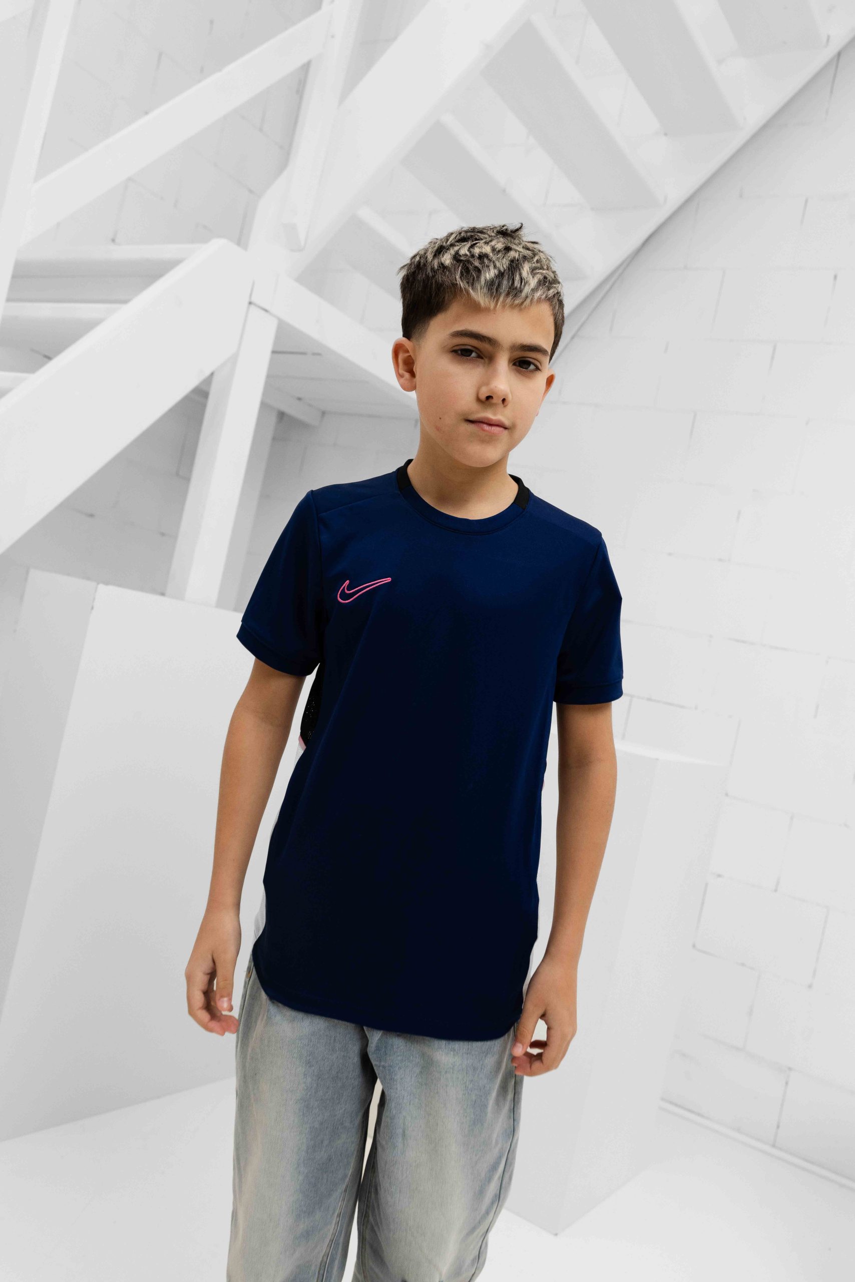 Nike Academy Dri-Fit T-Shirt Kids Donkerblauw