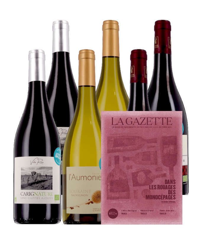 Pépites d'Octobre 100% bio - 6 bouteilles & gazette