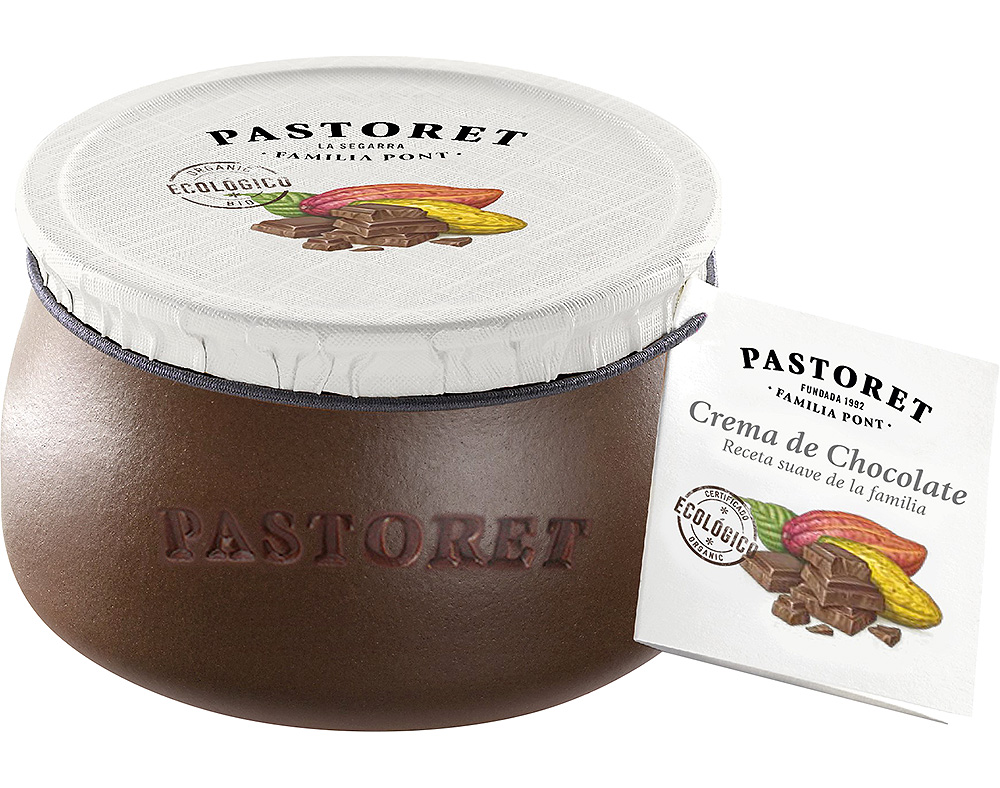 CREME PASTORET CHOCOLATE BIOLÓGICO 100G