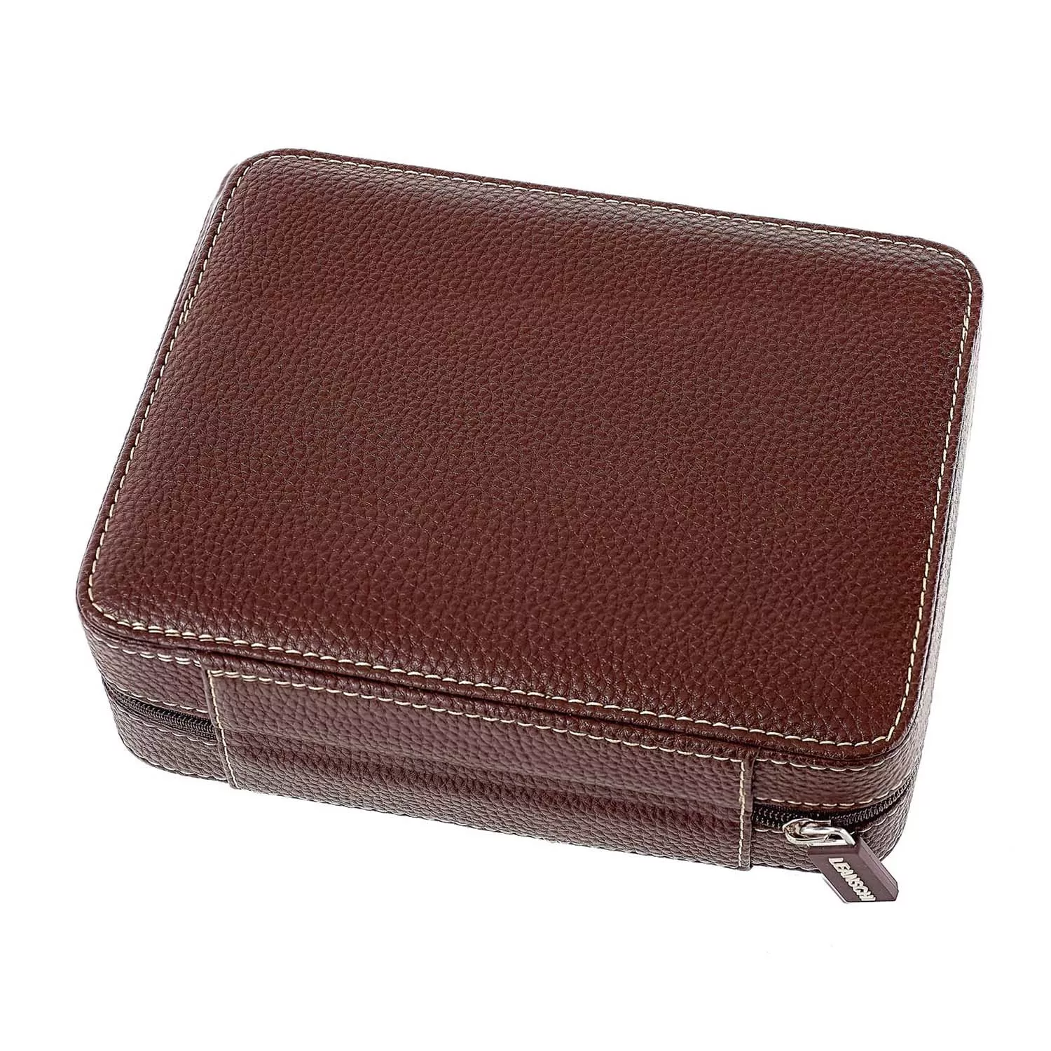 Leanschi Zip-pouch 4 ure Brun WPO4-CHOC