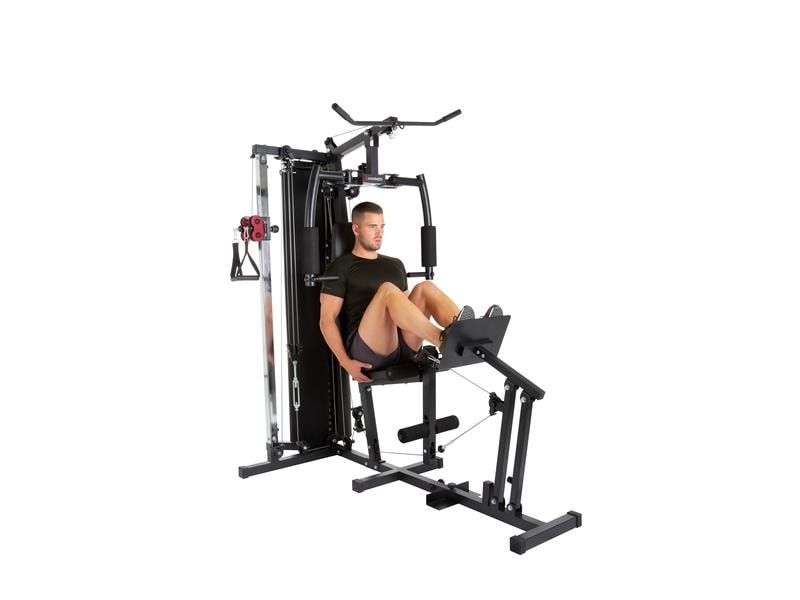 HAMMER Kraftstation Ferrum TX3 Fitnessgerät mit Seilzugsystem und Beinpresse