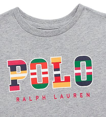 Polo Ralph Lauren T-Shirt - Andover - Grau Meliert
