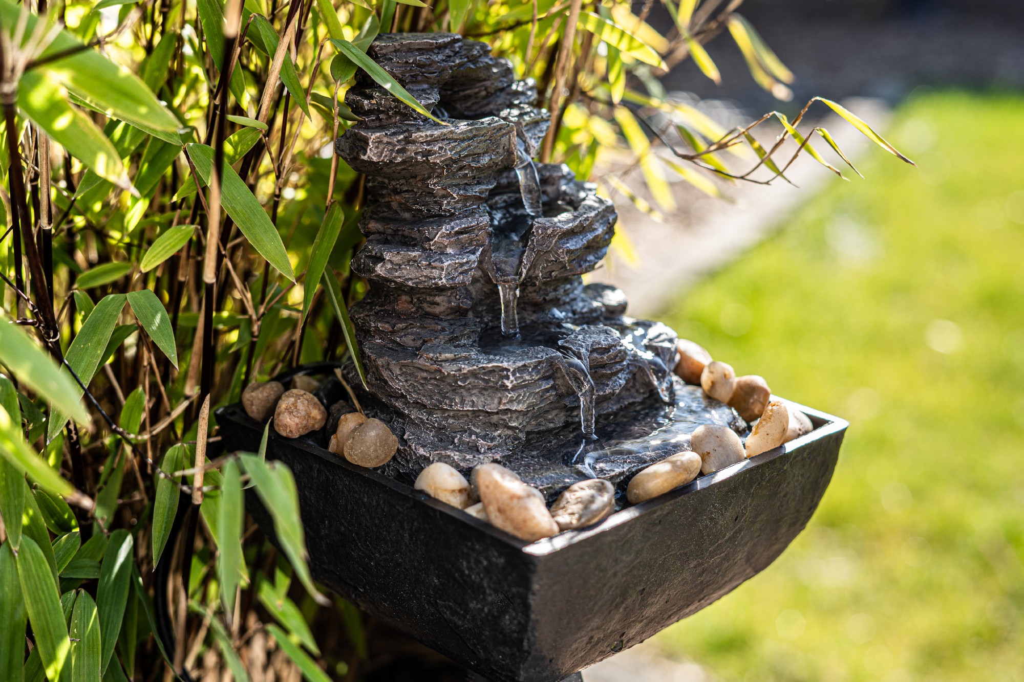 Wasserspiel, B 13,3 cm, H 17,5 cm, T 13,3 cm günstig bestellen