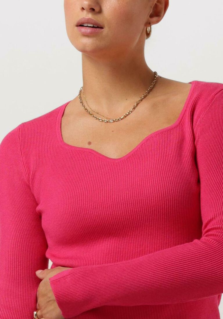 YDENCE fuchsia ydence  knitted top chiara