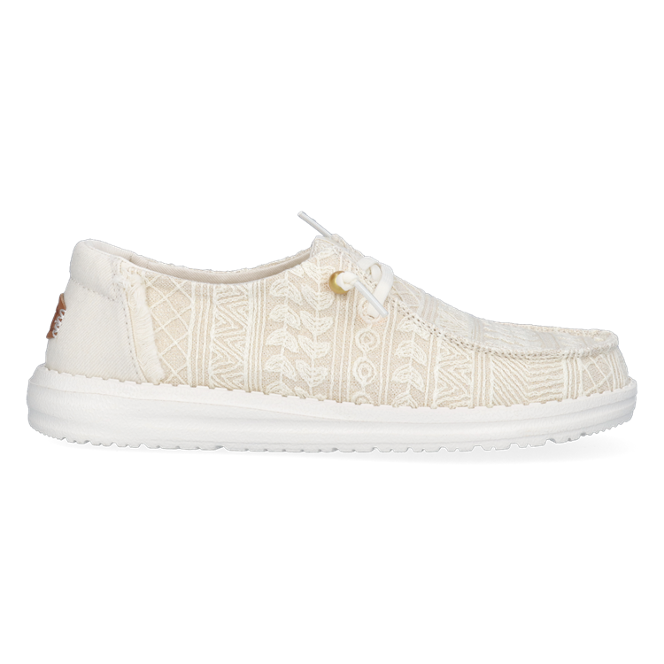 Hey Dude Wendy Crochet beige [white/gold]
