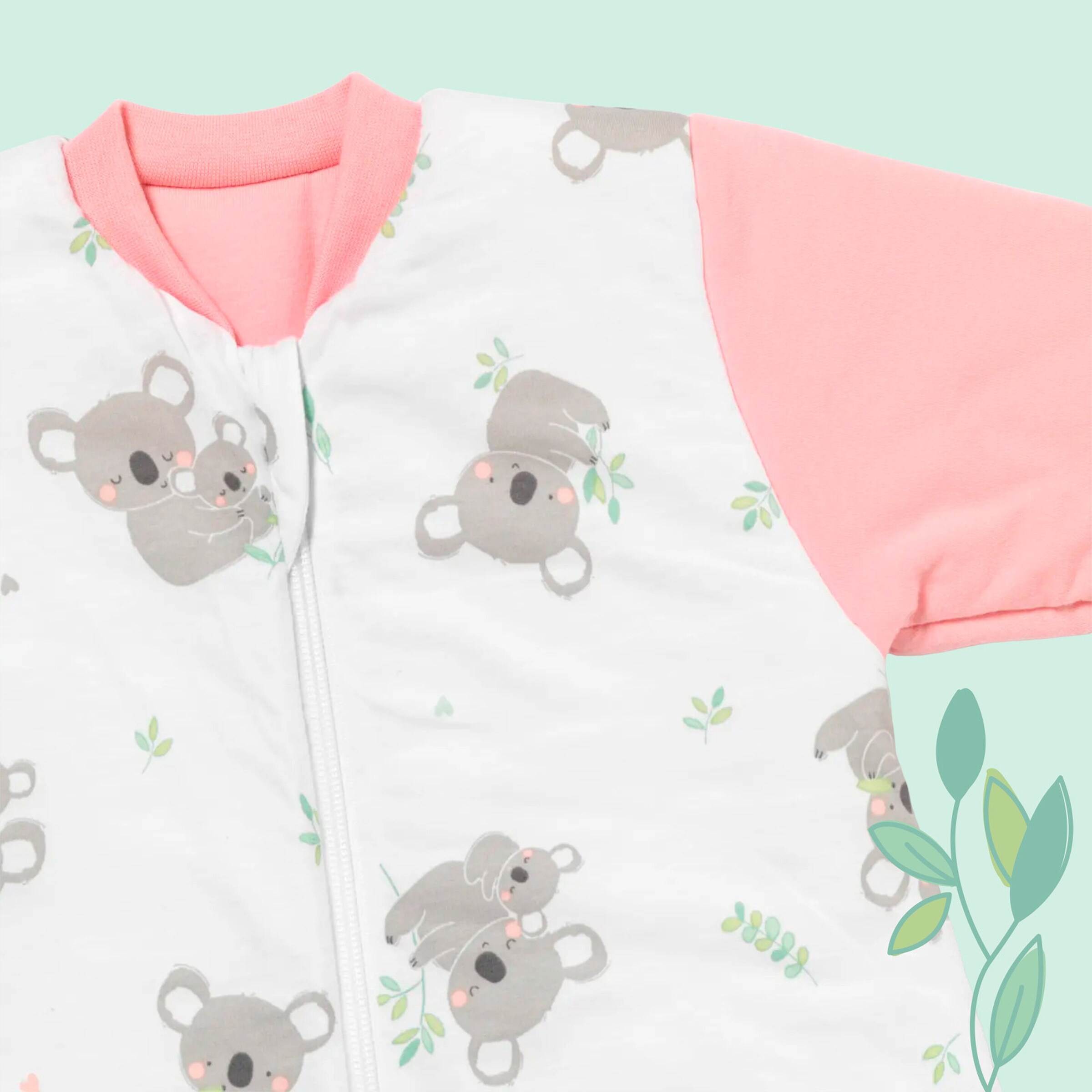 schlummersack Schlafsack ohne Füßen 3.5 Tog Koala