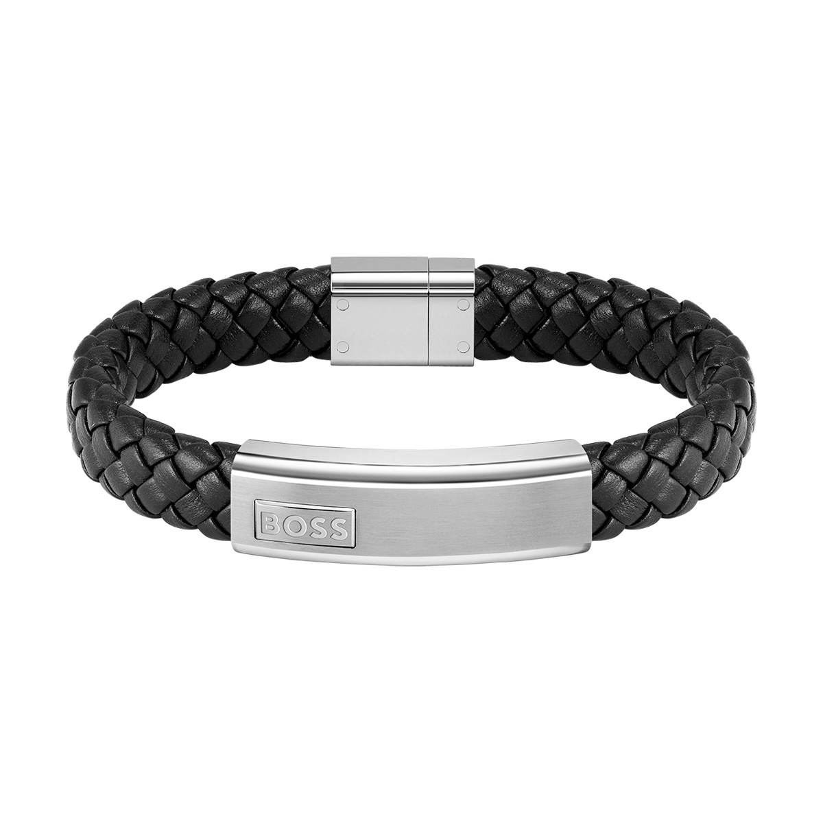 Bracelet BOSS acier noir