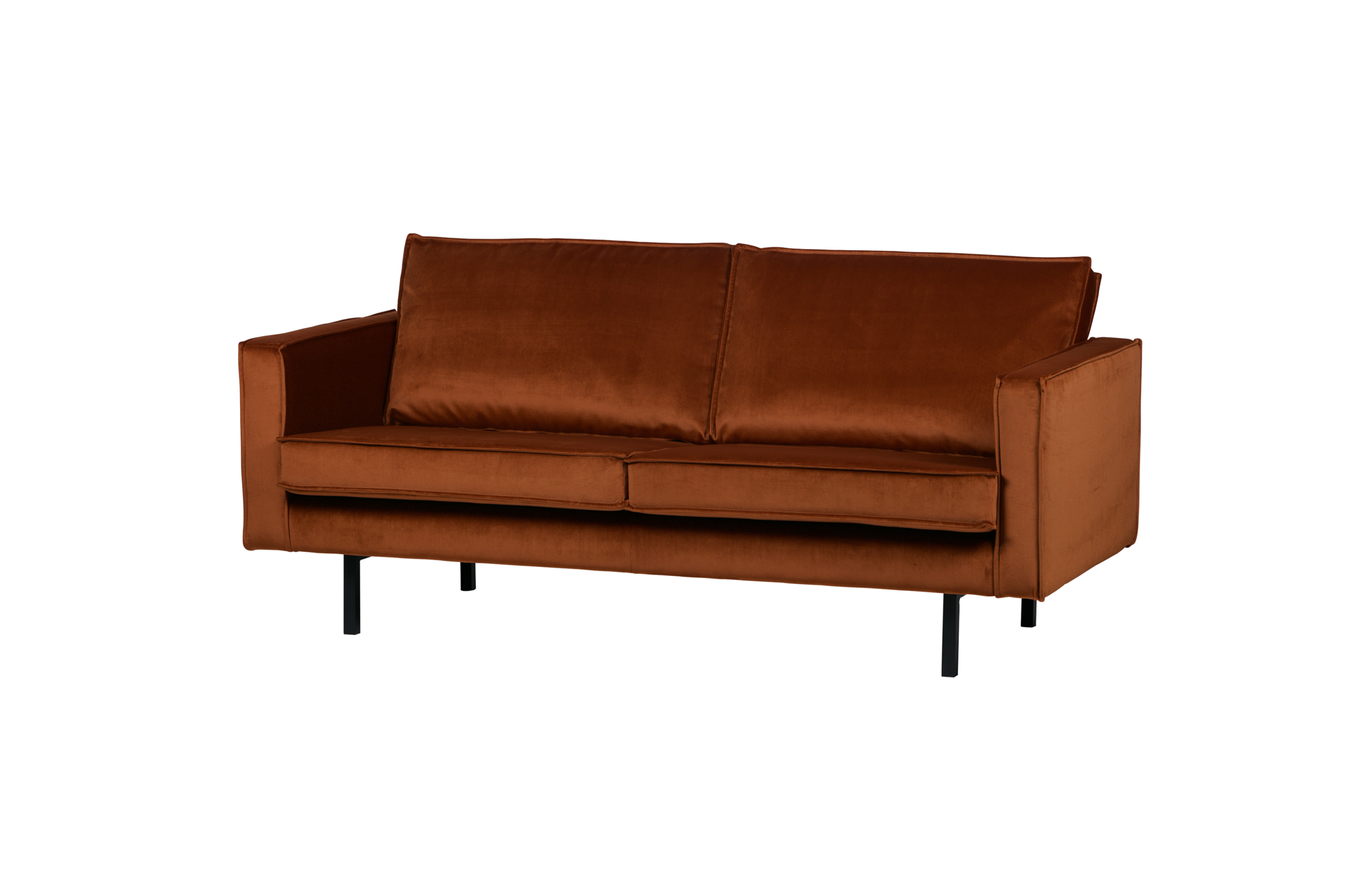 Bank Rodeo 2,5-zits velvet - Roest