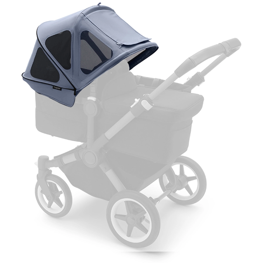bugaboo Sonnendach mit Lüftungsfenstern Breezy Donkey 5 Seaside Blue