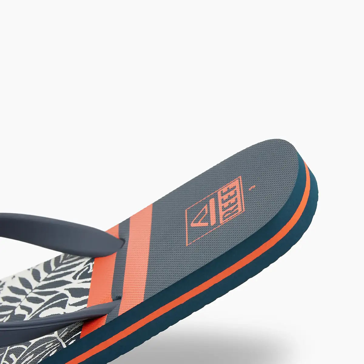 Kids Switchfoot Print Navy Orange Tropic