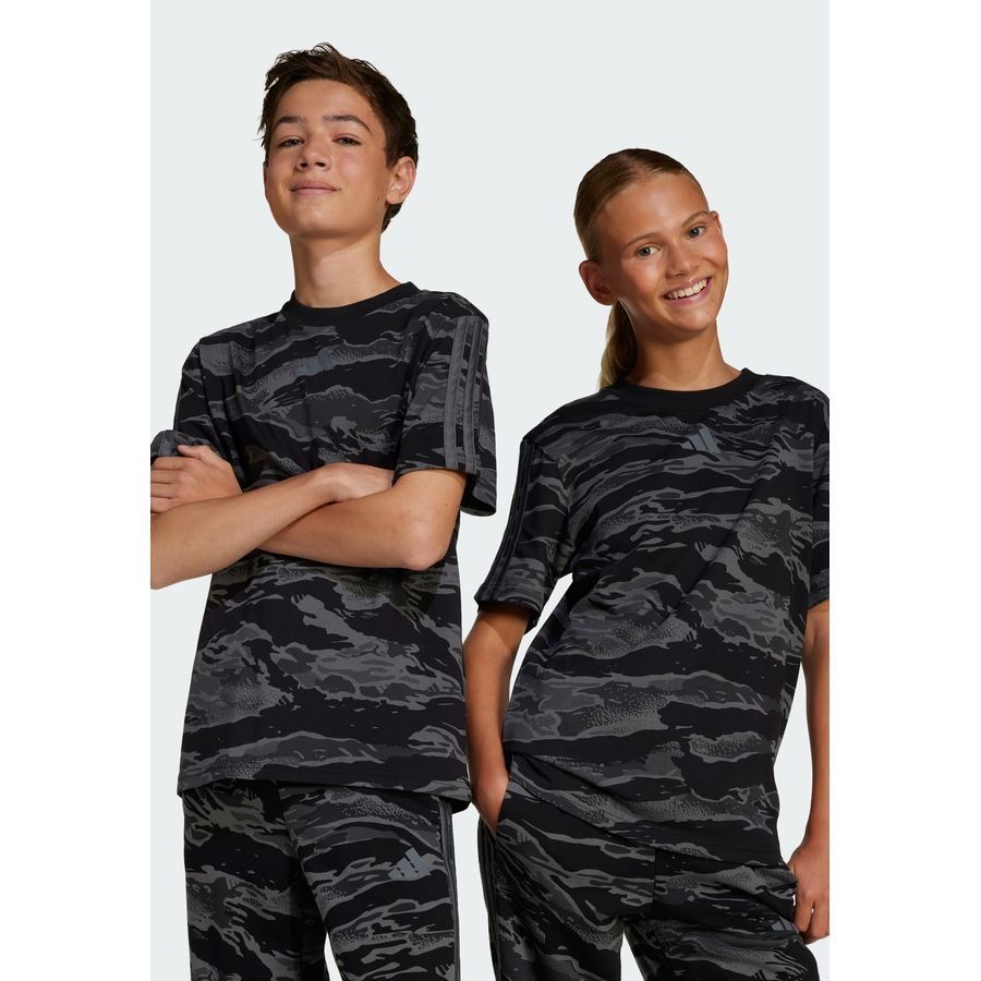 Adidas T-shirt Camo Seasonal Essentials Enfants
