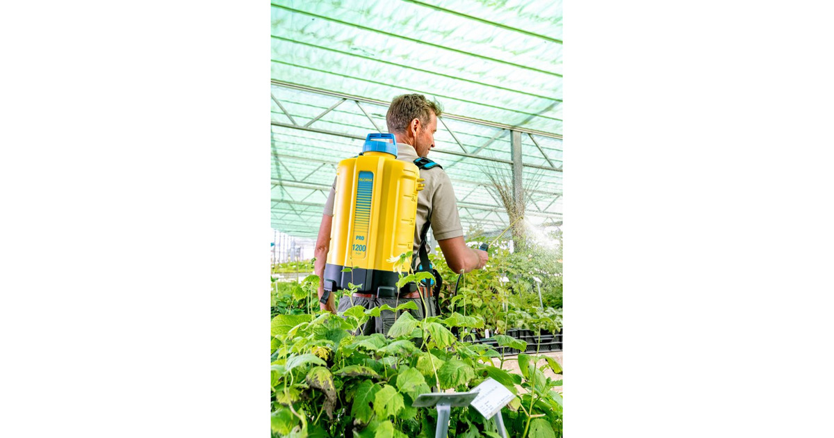 GloriaRugspuit Pro 1200 li-on drukspuit  ( Accu en oplader niet inbegrepen)