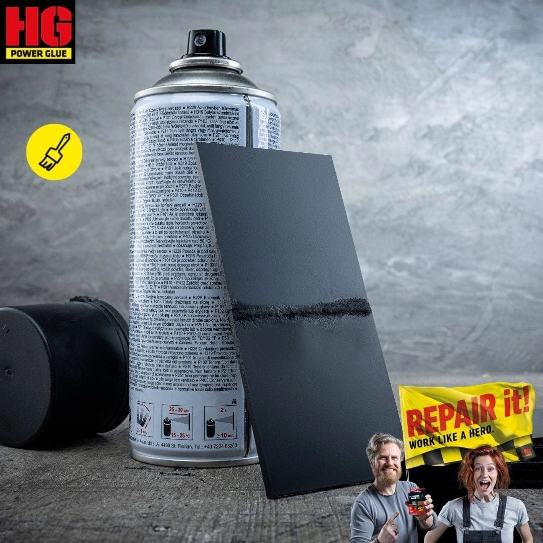 HG Power Glue  Schweissnaht aus der Flasche Regular, 20 g / 40 g    Hochleistungs-2-Komponenten-Klebstoff für extreme Reparaturen