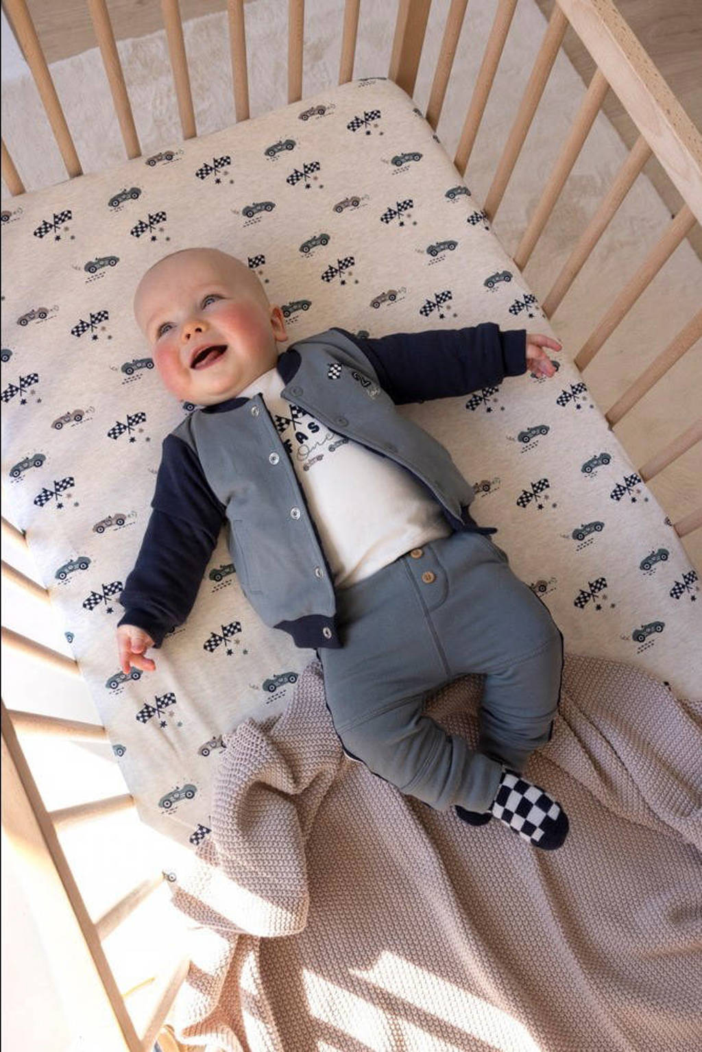 Feetje sweatvest blauw