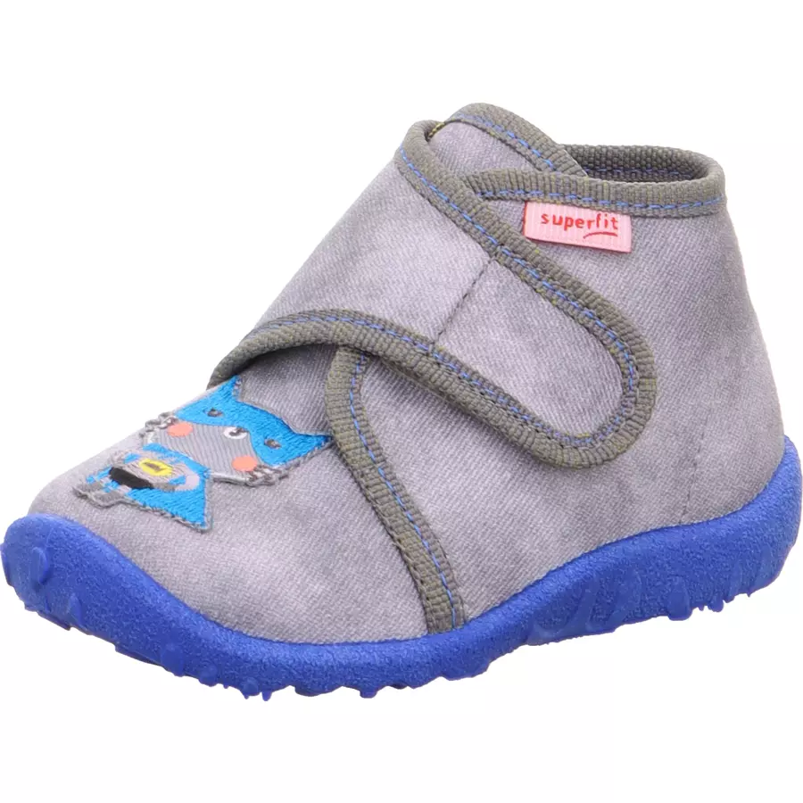 superfit Hausschuh Spotty grau (mittel)
