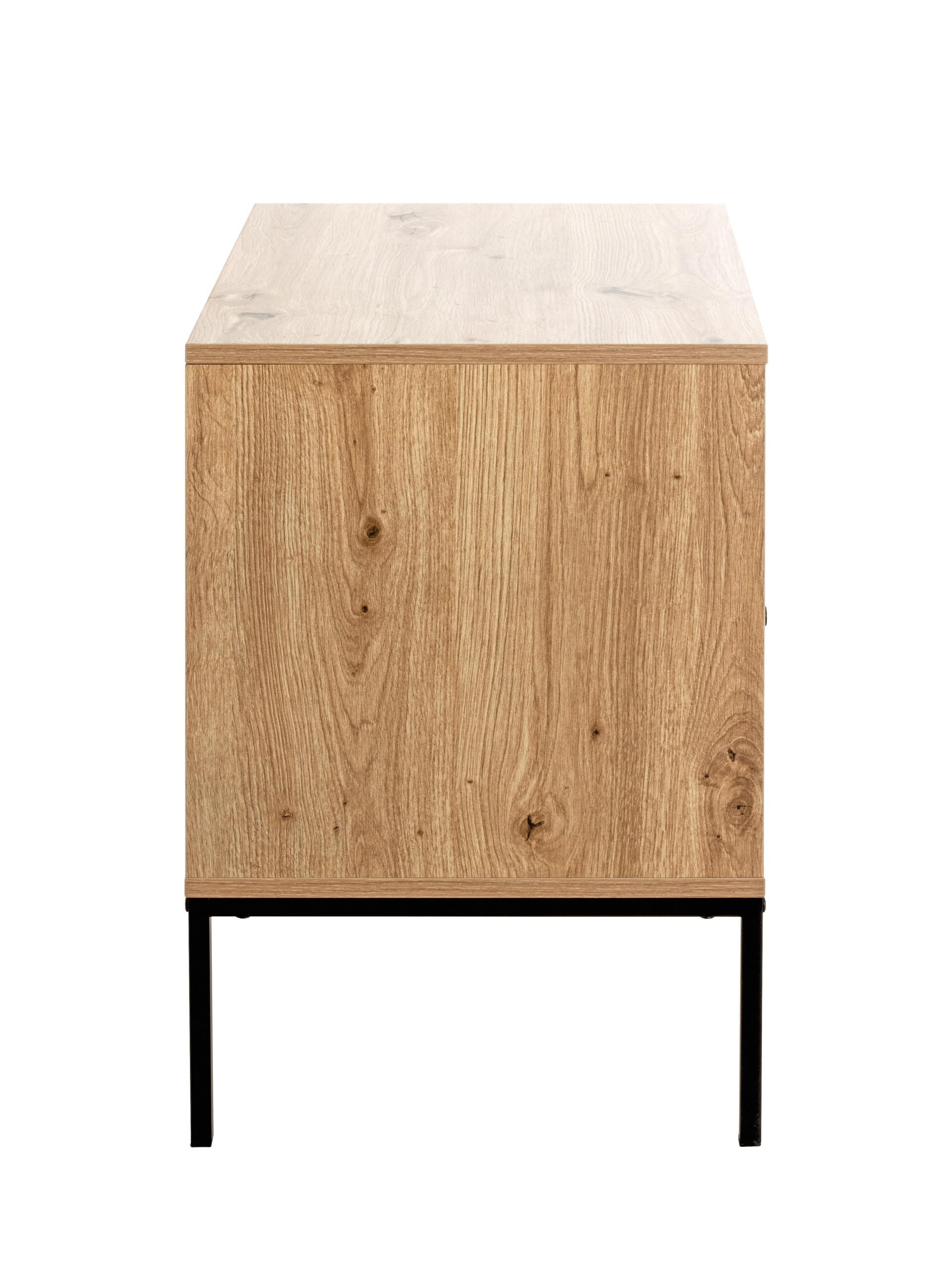 Konsole 55 x 42 cm braun/schwarz