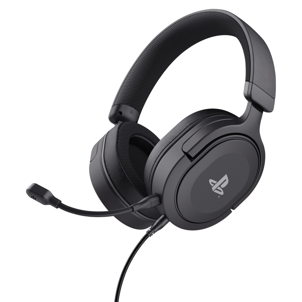 Trust GXT 498 Forta Gaming-Headset für PS5 – Schwarz