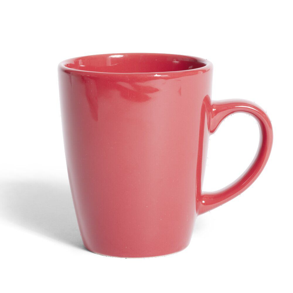 Mug Madrid faïence rouge 360ml