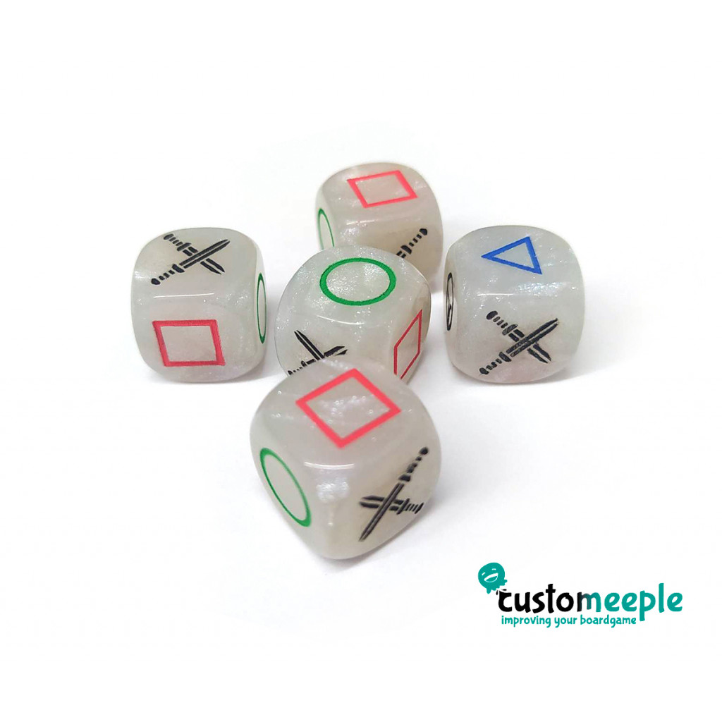 Set de 5 Dés Commands & Colors