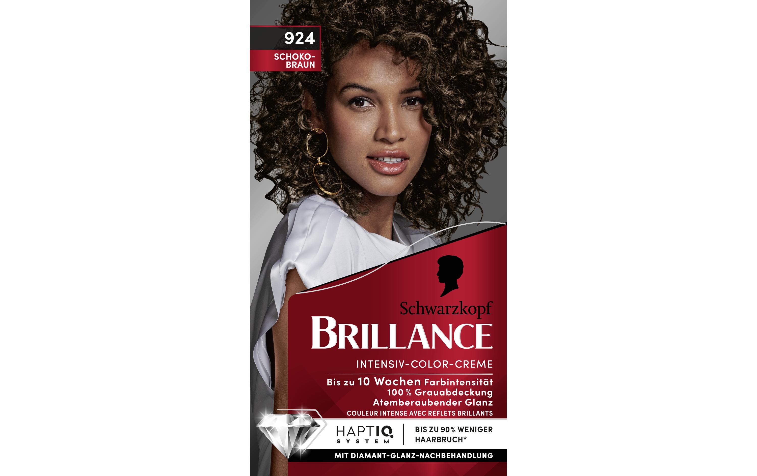 Haarcoloration 924 SchokobraunAtemberaubende, intensive Haarfarbe für langanhaltende Farbintensität bis zu 10 Wochen