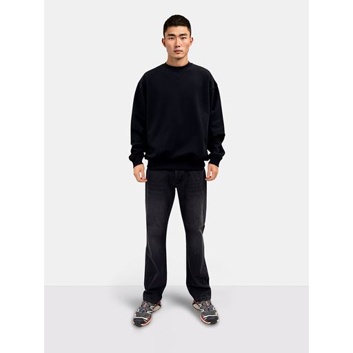 Woodbird Cope Home Crew Sweatshirt, Black, XL