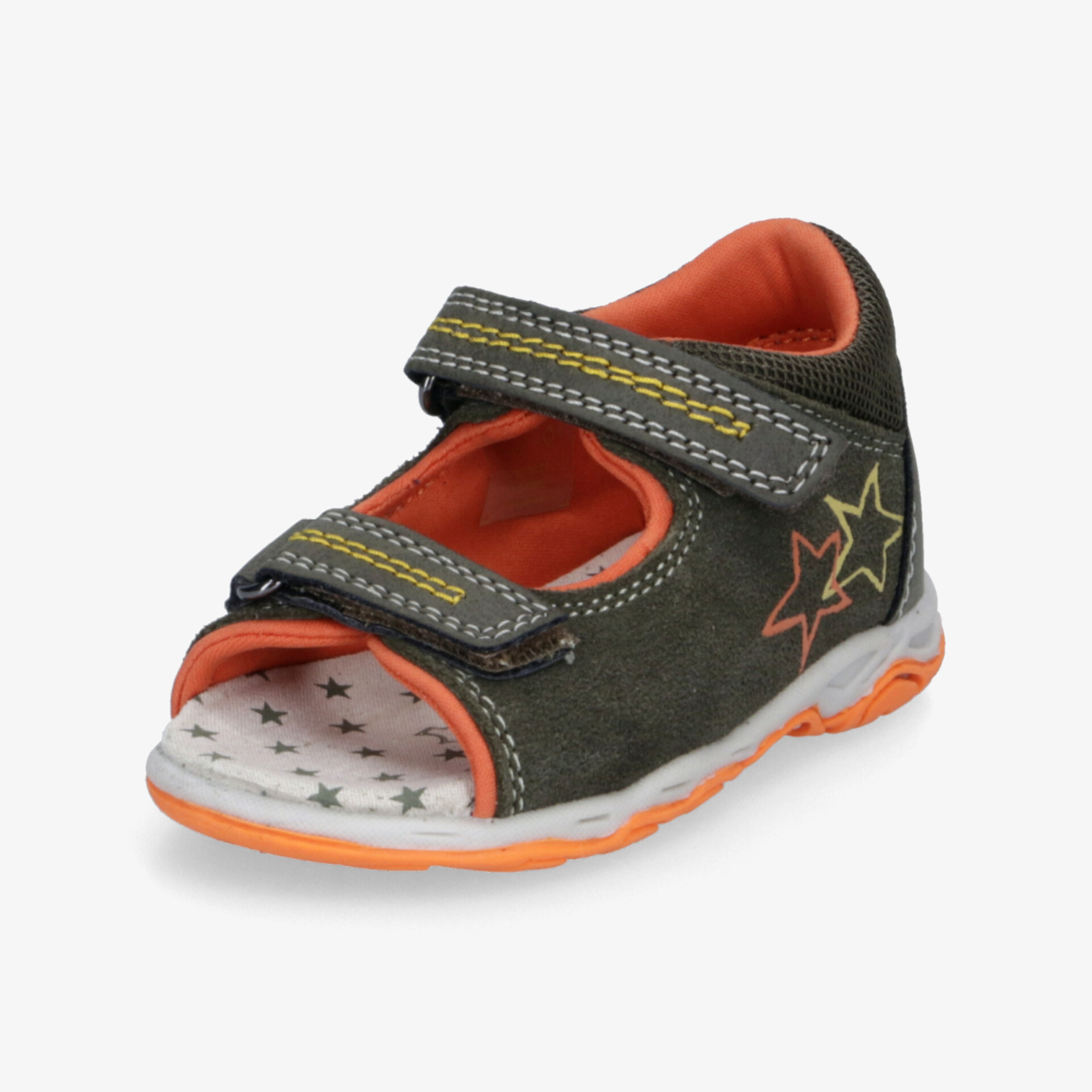 Bambulini Kinder Sandalen olive