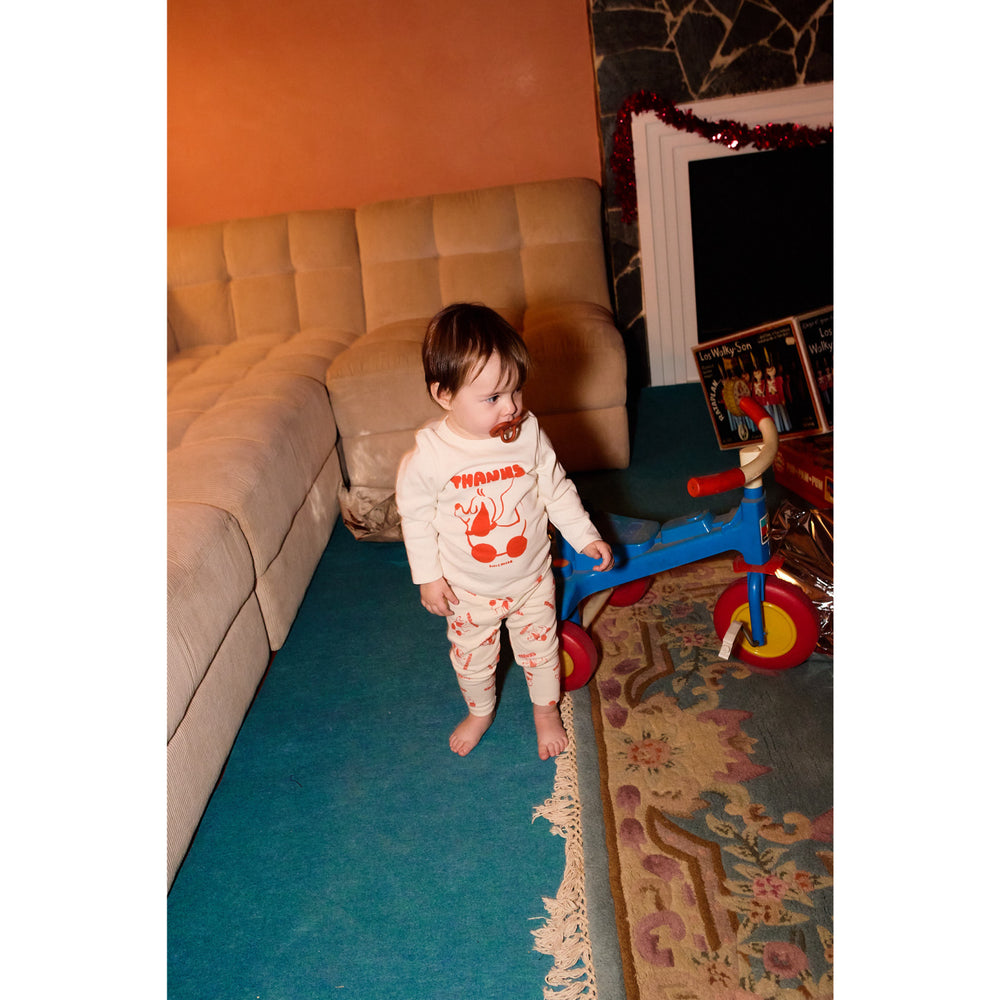 Køb Bobo Choses Offwhite Rolling Dog Bluse