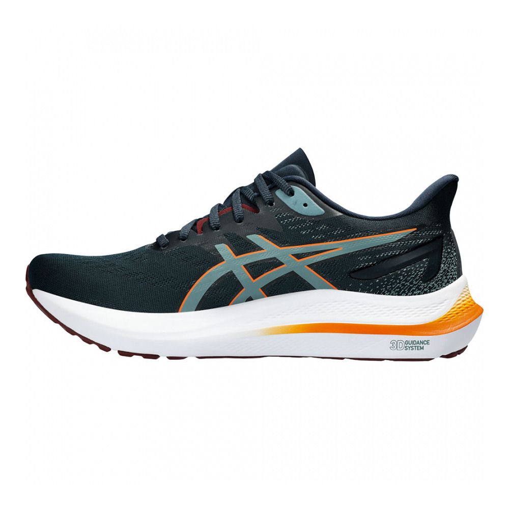 Asics GT-2000 12 - Chaussures running Homme french blue/foggy teal