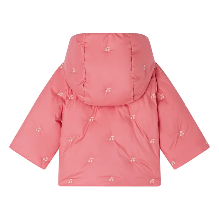 Bonpoint Veste Matelassée Cerises Bonno | Rose