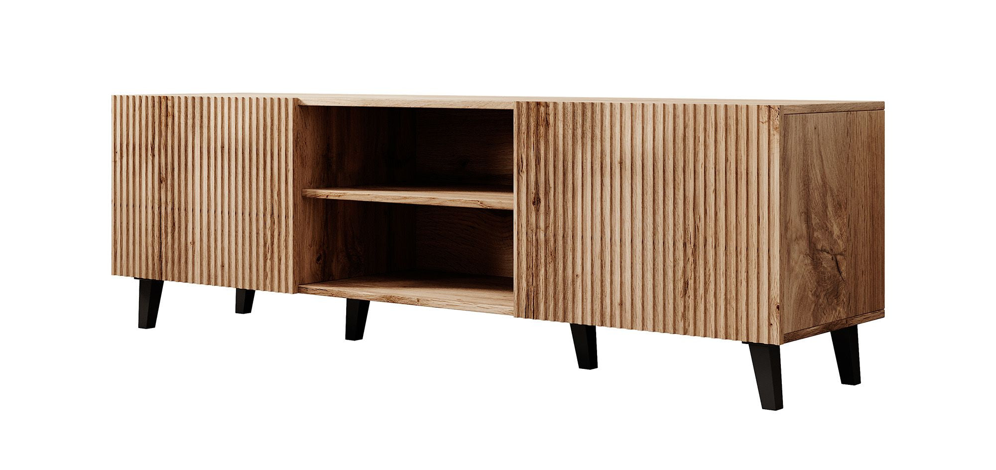 Meubella - TV-Meubel Vintar - Eiken - 150 cm