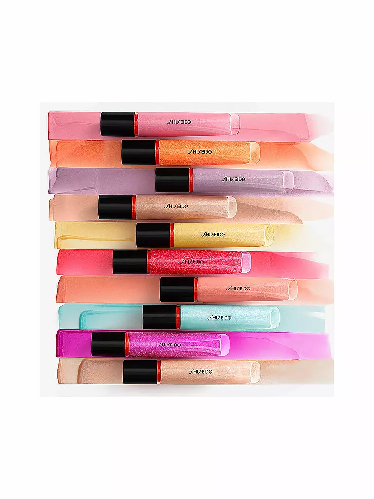 SHISEIDO Lipgloss - Shimmer Gelgloss ( 07 Shin - Ku Red ) rot