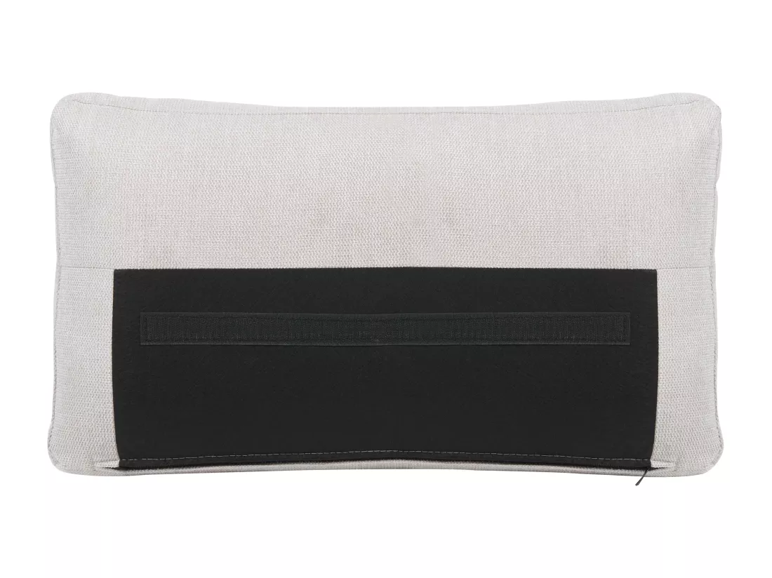 Canapé 3 places en tissu beige NURMO