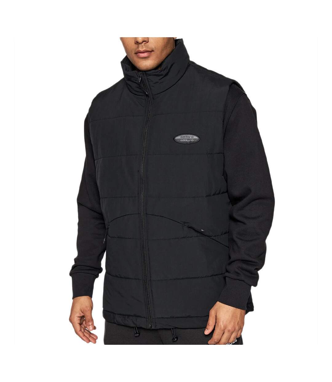 Doudoune Sans Manches Noir Homme Adidas Essent