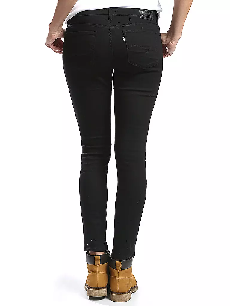 LEVI'S® Jeans Skinny Fit 711 schwarz
