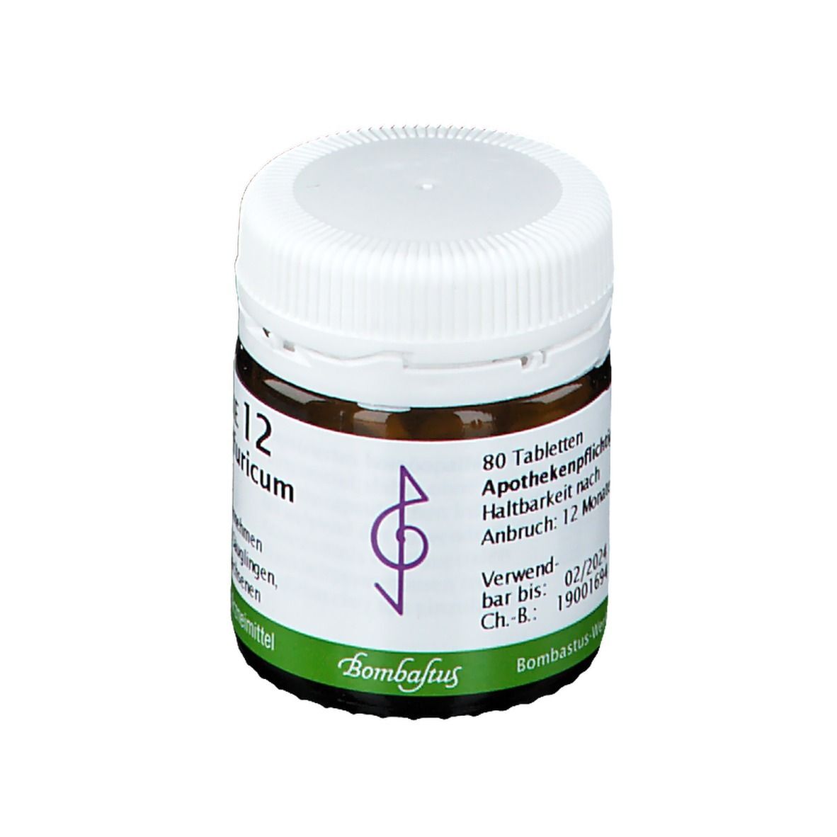 Bombastus Biochemie 12 Calcium sulfuricum D 6 Tabletten