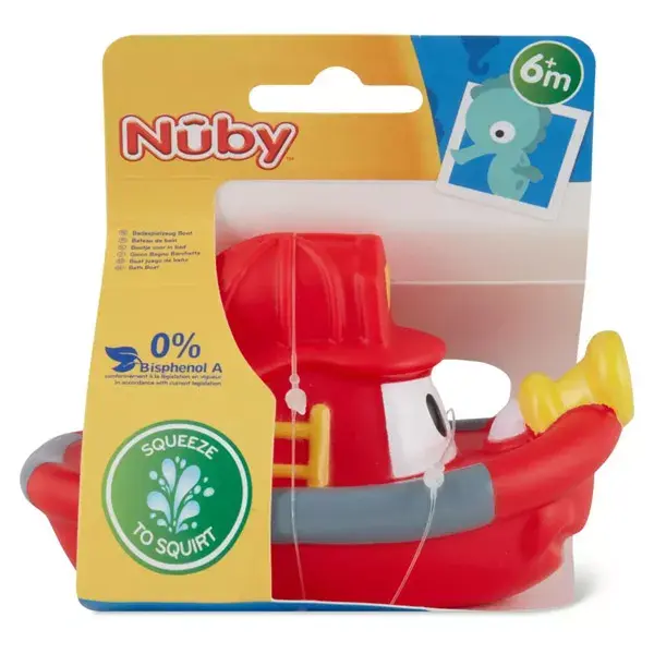 Brinquedo de banho Nuby Petit Bateau Azul +6m
