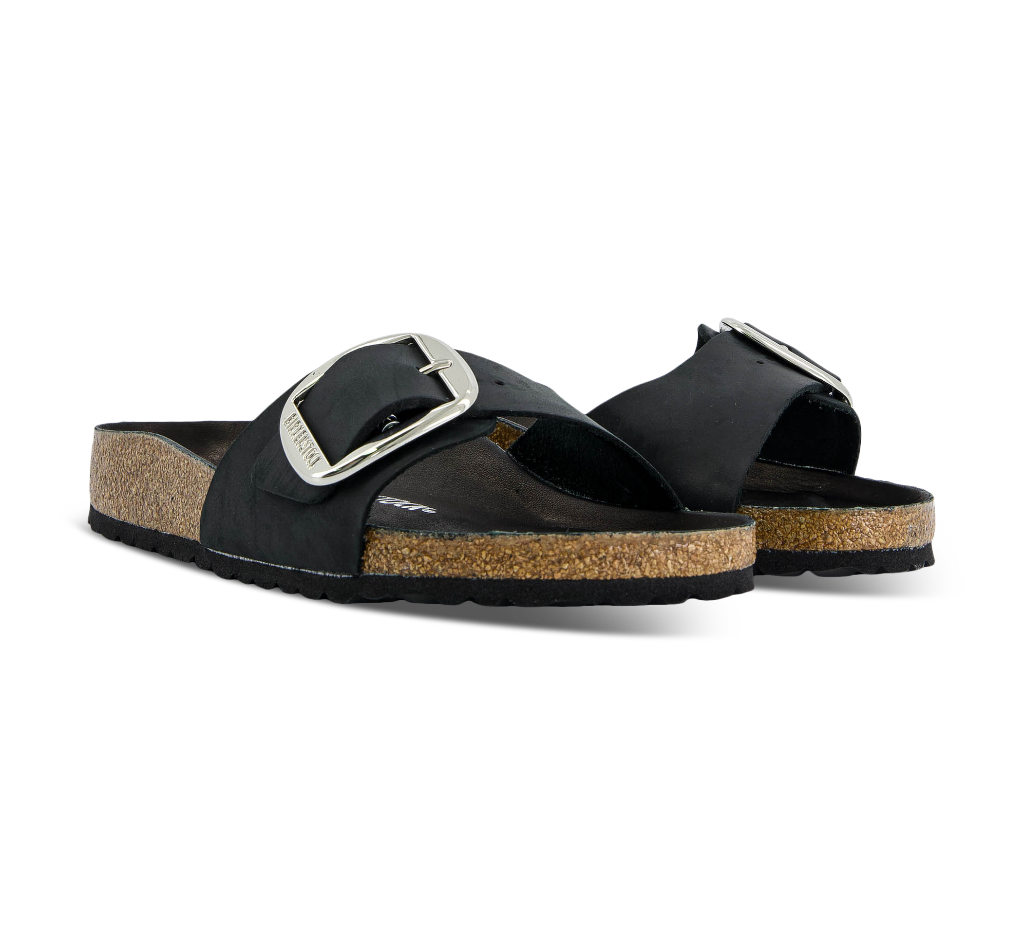 Birkenstock Madrid Big Buckle schwarz