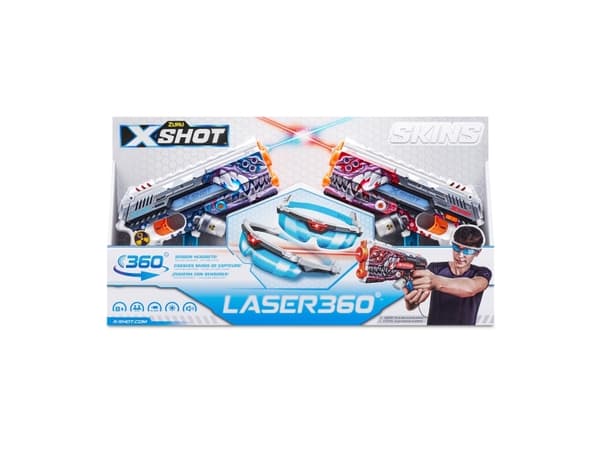 XShot Laser Skins 360 - Laser Gun Set