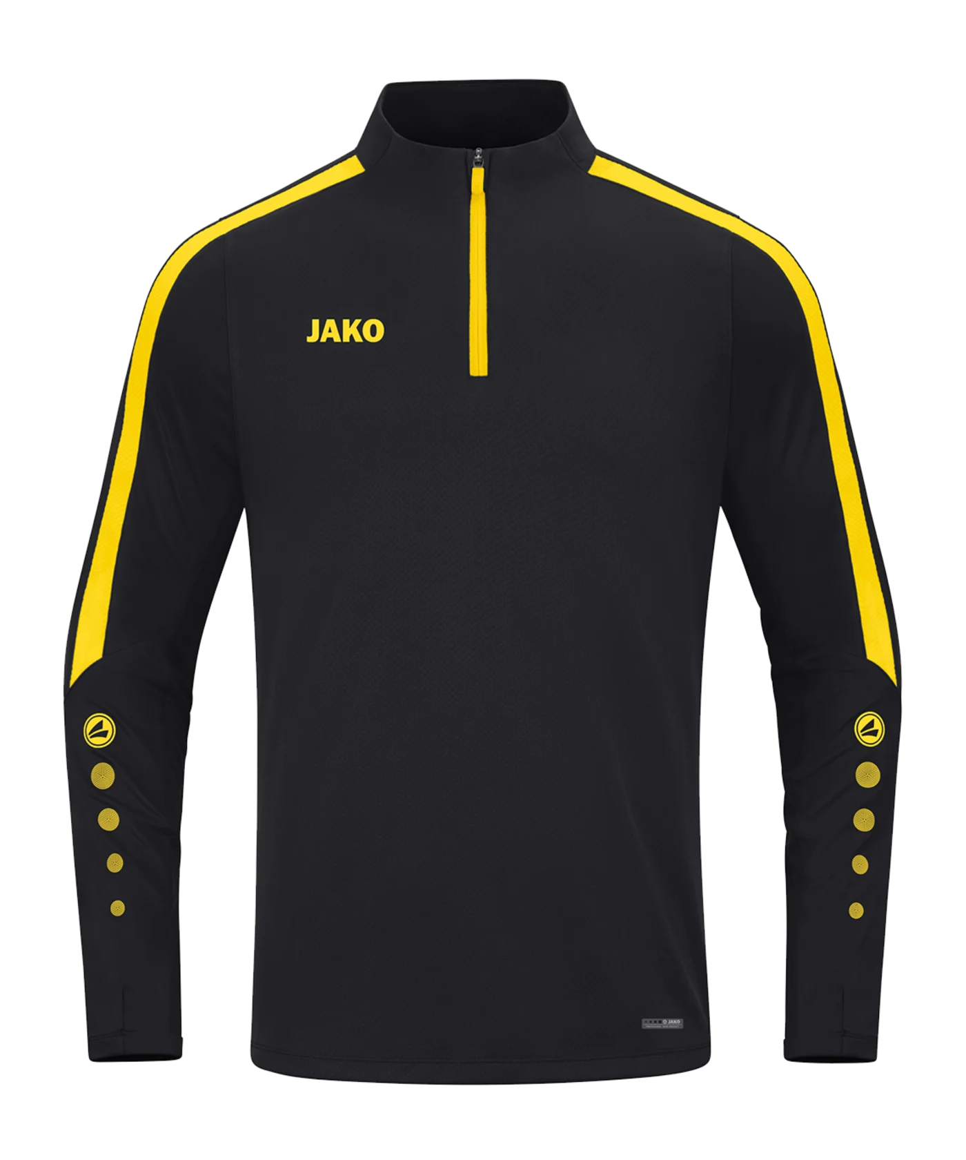 JAKO Power Sweatshirt Schwarz Gelb F803